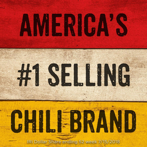 15 Oz, (Pack 2) HORMEL Chili Chunky Beef Chili with Beans, No Artificial Ingredients
