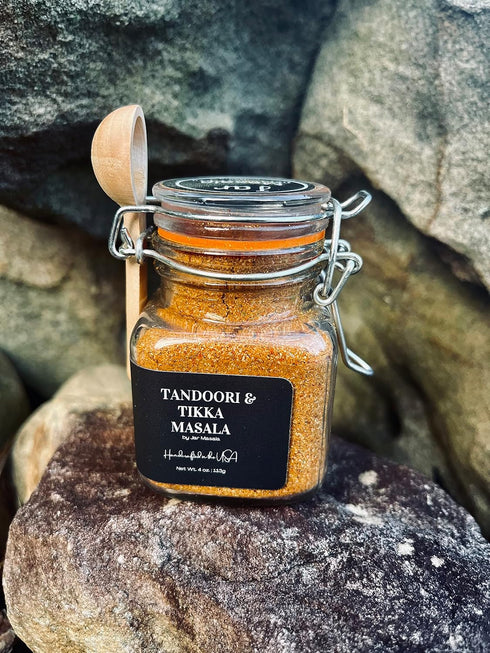 4 oz. Gourmet Tandoori & Tikka Masala - | Handcrafted, authentic Indian spice blend, perfect for poultry, seafood