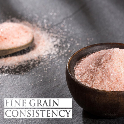 Focus Nutrition 100% 2 lbs , Himalayan Pink Salt, Natural Fine Grain, Resealable Pouch