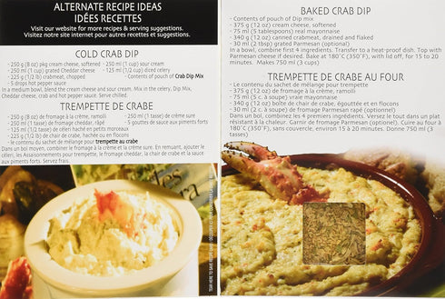 Gourmet du Village Gourmet Village Baked Dip Mix (Baked Crab)