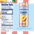 0g 6-Pack Sanpellegrino CIAO! Peach Sparkling Water, Low-Calorie Italian Sparkling Water with Real Fruit Juices, Added