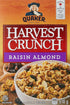 Harvest Crunch Quaker Raisin Almond, 510g/17.8 oz. Box(Imported from Canada)