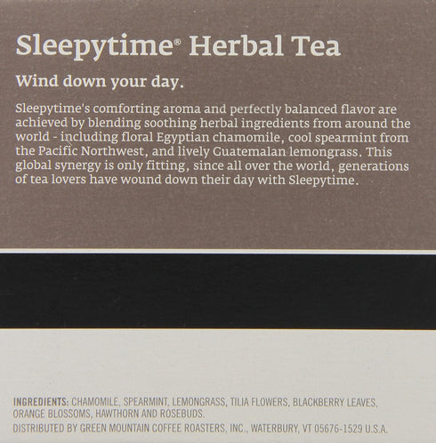 72 Count Celestial Seasonings Sleepytime Herbal Tea, Keurig Single-Serve K-Cup Pods