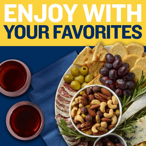 15.25oz (Pack 2) PLANTERS Deluxe Mixed Nuts - Roasted Cashews, Almonds, Brazil Nuts, Pistachios, and Pecans