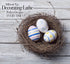 Millbrook Way Egg Art Kit with Egg Blower Pump and Decorating Tool