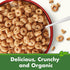 15 oz (Pack 2) Cascadian Farm Organic Cinnamon Oat Clusters Cereal, Made with Whole Grain, Non-GMO