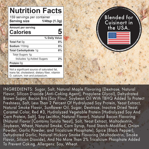 Cuisinart CGSS-335 Barbecue Seasoning Variety Pack - Bourbon Molasses, Maple Bacon, Roasted Chipotle Garlic