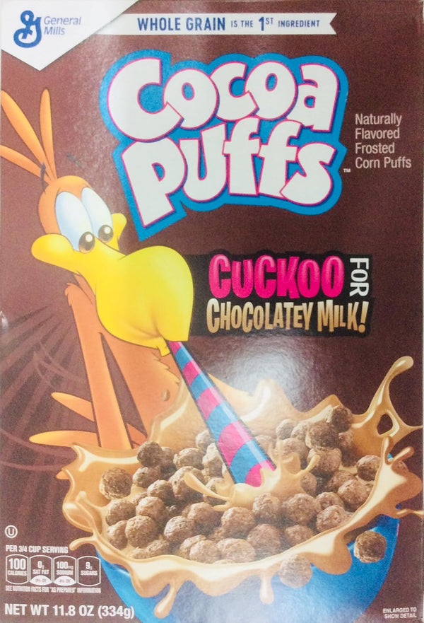General Mills, Cocoa Puffs Cereal, 11.8-Ounce Box (Pack of 4)