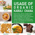 2 LB Jiva Organics Raw Chickpeas (Whole Garbanzo Beans) Bag - Gluten Free, Non GMO, Vegan