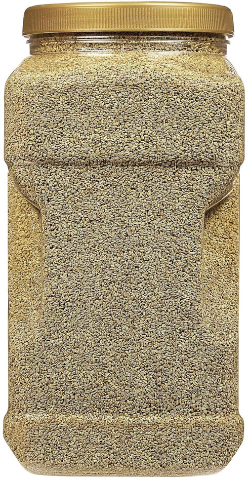 80oz (5lbs) 2.27kg Rani Ajwain Seeds (Carom Bishops Weed) Spice Whole Bulk PET Jar ~ All Natural | Vegan | Gluten