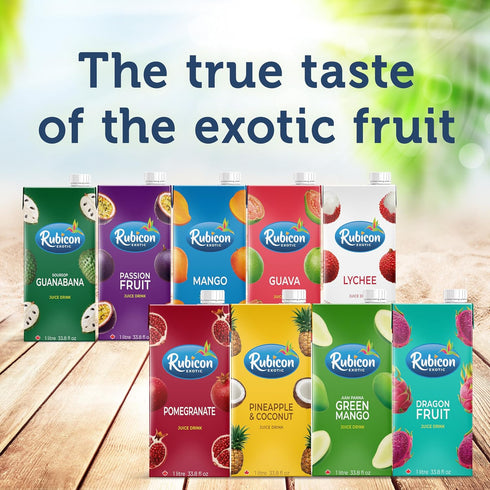 200ml (Pack 4), Rubicon Guava Exotic Juice Drink of Red