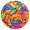 Fruit Chews, 2lb Bulk Bag (Approx. 140 Pieces), Taffy Candy, Assorted Fruit