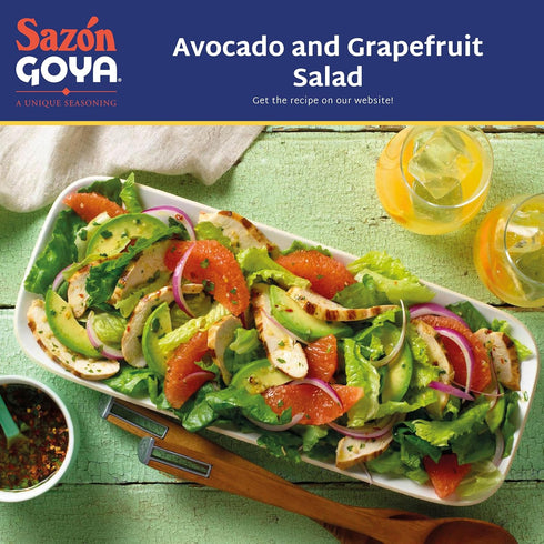 3.52oz Sazn Natural and Complete by Goya, Low Sodium Latin Spice Blend for Poultry, Seafood, Meat and Vegetables, All