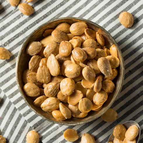 2.2 lb (35.2 oz), Yupik Roasted Sea Salted Marcona Almonds, Gluten-Free, Vegan, Kosher, Whole Nuts, Salted, Skinless