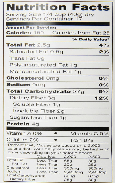 24 oz (Pack 6) McCann's Steel Cut Irish Oatmeal, Quick & Easy