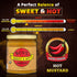 8 oz Ben's Sweet & Hot Mustard Spicy Mustard Dipping Sauce and Yellow Mustard Spread Deli Mustard All Natural Mustard