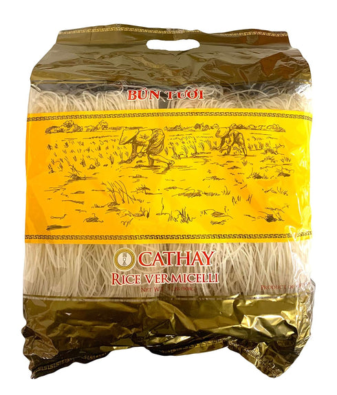 Cathay Premium Vietnamese Rice Stick Vermicelli Noodles 100% Natural Ingredients, Non-GMO & Gluten-free,