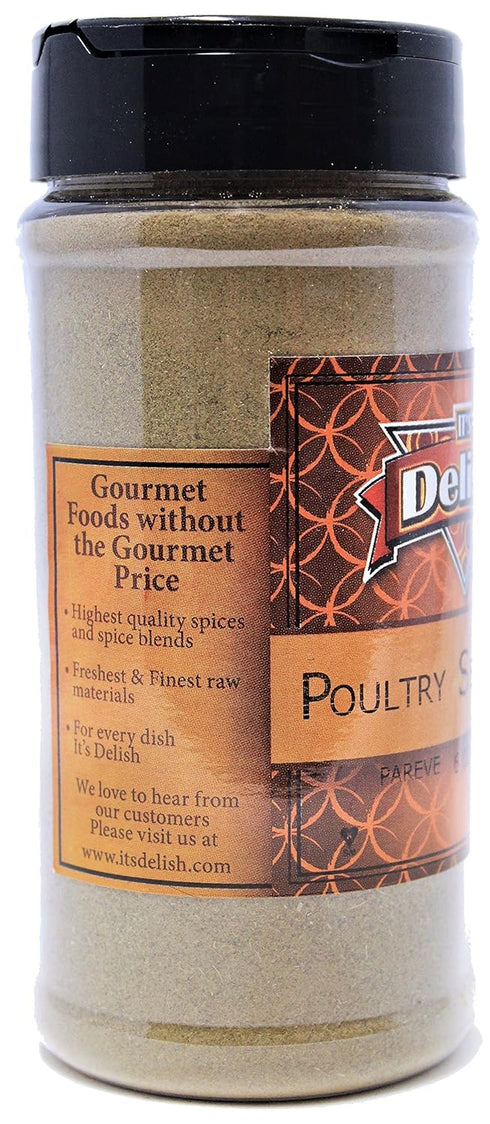 Poultry Seasoning by Its Delish, 6 Oz. Medium Jar
