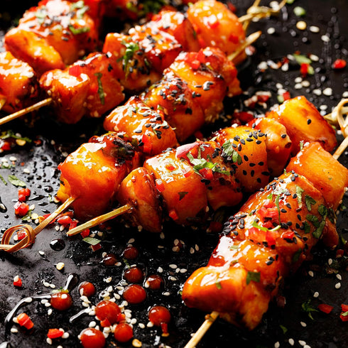 6.2 oz 3 Pack 7086 The Spice Lab Hawaiian Hula Rub - Brown Sugar, Sesame Ginger & Soy Sauce - Sweet Seasoning for Pork