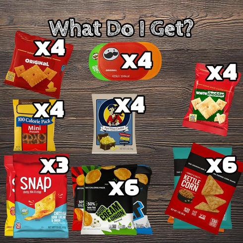 Pack 100% 30 Count Peanut-Free Chips Variety Allergy-Friendly Assortment of Chips, Popcorn, and Crisps Nut-Free Snack