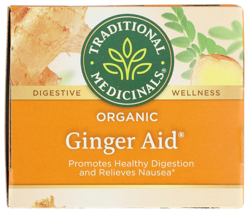 16 Traditional Medicinals Organic Ginger Aid Tea, Tea Bags