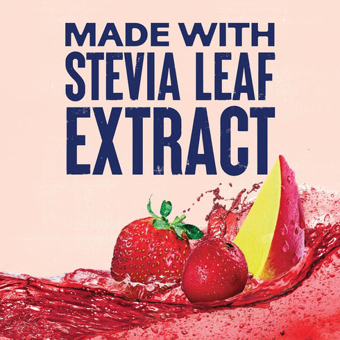 10 Oz 6 Count (Pack 4) Ocean Spray ZERO Sugar Strawberry Mango Juice Drink, Strawberry Mango Juice Drink Sweetened