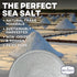 (5 lb Fine Grain Sea Salt from Baja California, Replacement for Table Salt, Non-Iodized, All-Natural, No Additives Bag)