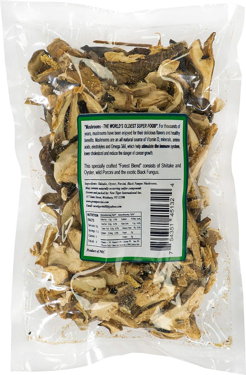 4 oz Mushroom House Dried Porcini & Wild Forest Blend Mushrooms