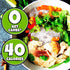 (6 Packs) (6.35 Oz/Pack) Kelp Noodles Low Calorie Noodles Makes delicious healthy meals Keto friendly foods Keto Noodle