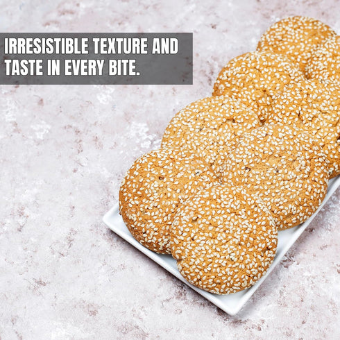 20oz Turkish Goodies White Sesame Seeds Bulk Resealable Pouch Raw Hulled Seeds for Baking Bread, Bagels & Burger Buns