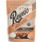 Rawmio Chocolate Covered Sprouted Hazelnuts - Organic, Raw, Vegan, 70% Dark Chocolate,