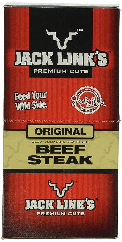 1-Ounce (Pack 12) Jack Link's Premium Cuts Beef Steak, Original