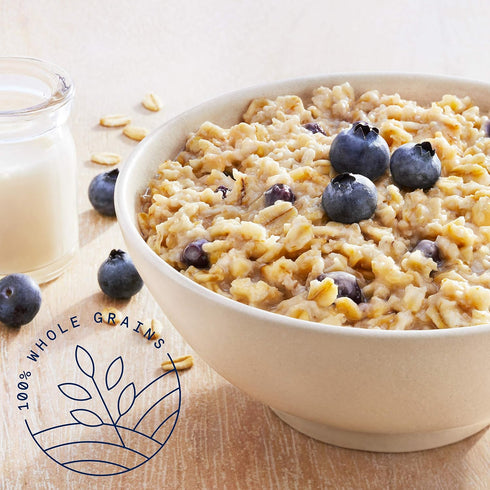 8.4 oz Quaker Instant Oatmeal Breakfast Cereal, Blueberries & Cream