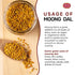 Spicy World 2 LBS 100% Moong Dal (Mung Split Dry Beans) ~ Indian Golden Lentils ~ Natural & Pure - by