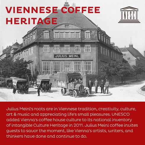 Julius Meinl 1kg 35oz, : "Caff Crema Selezione," Medium Roasted Coffee Beans, Premium Collection, / Imported from