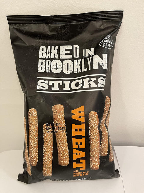 BAKED IN BROOKLYN Wheat with Sesame Seeds Breadsticks