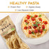 17.6oz (500g) Pack 1 Morelli Pici Pasta di Toscana - Italian Gourmet Organic Pici Noodles - Thick Organic Pasta Nests