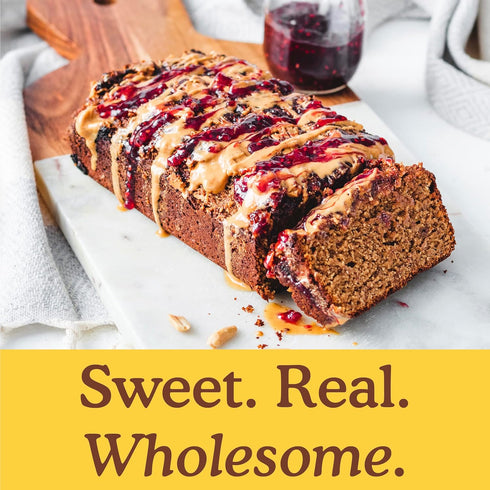 Simple Mills Almond Flour Baking Mix, Banana Muffin & Bread Mix, Gluten Free, 9 Ounce
