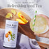 100% 50 The Republic of Tea Ginger Peach White Tea Bags, Steeps Low-Caffeinated Cups