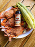 Tomahawk Jim's (Pack 4) 4.5 oz (128g) Hoopers Crab House True Crab Blend of Malt Vinegar Infused Chesapeake Bay Spice
