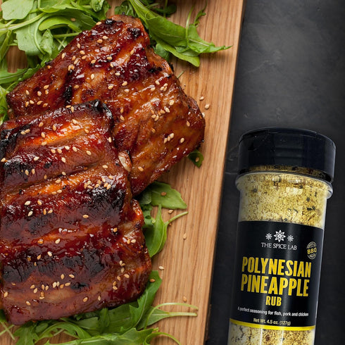 The Spice Lab Polynesian Pineapple Rub - Sweet & Savory Teriyaki seasoning - Pineapple Seasoning With Honey & enhanced