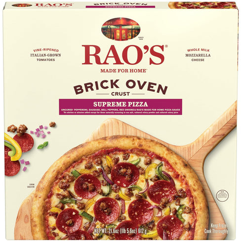Rao's Made For Home Supreme Frozen Pizza, 21.6 Oz Box