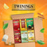 Pack 25 Count (Pack 6) 150 Twinings Variety Tea Bags, of Includes English Breakfast, Earl Grey, Lemon Ginger