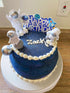 JeVenis Space Birthday Cake Topper, Cupcake & Rocket Decoration, Astronaut Cake Decoration