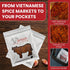 Pack, 10 oz Jerkioh Spicy Curry Premium Beef Jerky Authentic Vietnamese Street Food Flavor with Chili Heat | Gourmet
