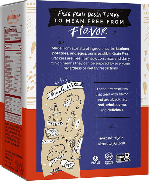 5.29-Ounce (3-Pack) Absolutely Gluten Free Everything Flatbread