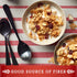 Great Grains 14 OZ Cranberry Almond Crunch Breakfast Cereal for Adults, Dried Cranberries and Almonds, Made with Whole