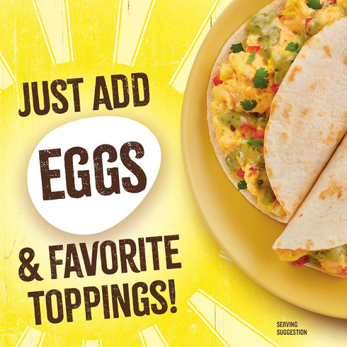 6 11.9 oz Old El Paso Breakfast Taco Kit with Sauces and Soft Tortillas, Makes Tacos