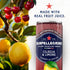 Sanpellegrino 24 Pack Italian Sparkling Drink Ciliegia and Limone, Sparkling Cherry and Lemon Beverage