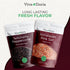 12 oz 2 lb 2 Set Viva Doria Tellicherry Whole Black Peppercorns, & Himalayan Pink Salt, Coarse Grain, | Salt and Pepper